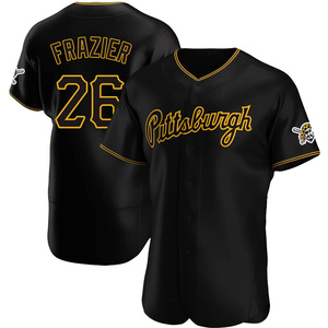 Men's Majestic Pittsburgh Pirates Adam Frazier Authentic ...