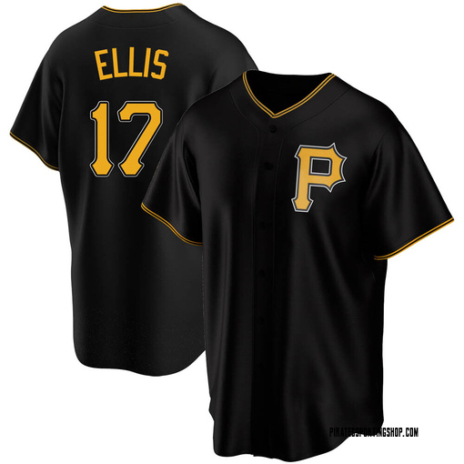 Men's Dock Ellis Pittsburgh Pirates Black 2023 City Connect Wordmark Name &  Number T-Shirt