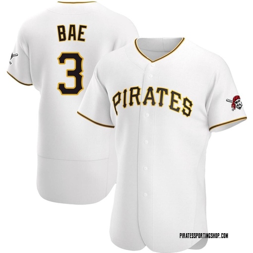 Ji Hwan Bae Men's Nike White Pittsburgh Pirates Home Authentic Custom Jersey